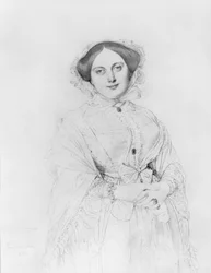 Retrato de Madame Ingres, 1852